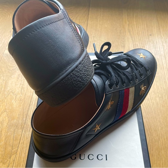 Gucci Ace Embroidered Sneaker in size10.5 UK41.5. 100% authentic✨ - Picture 6 of 8